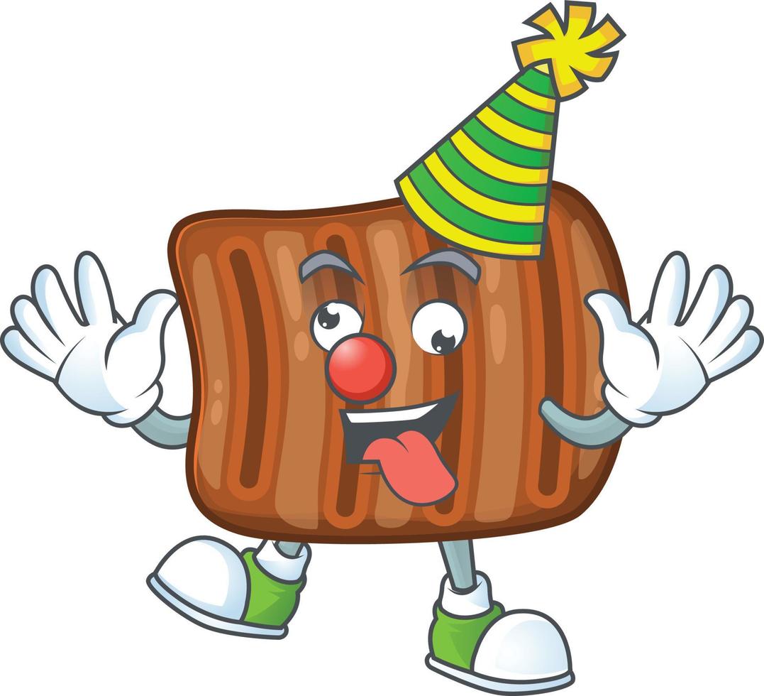 A cartoon character of roasted beef 20795685 Vector Art at Vecteezy