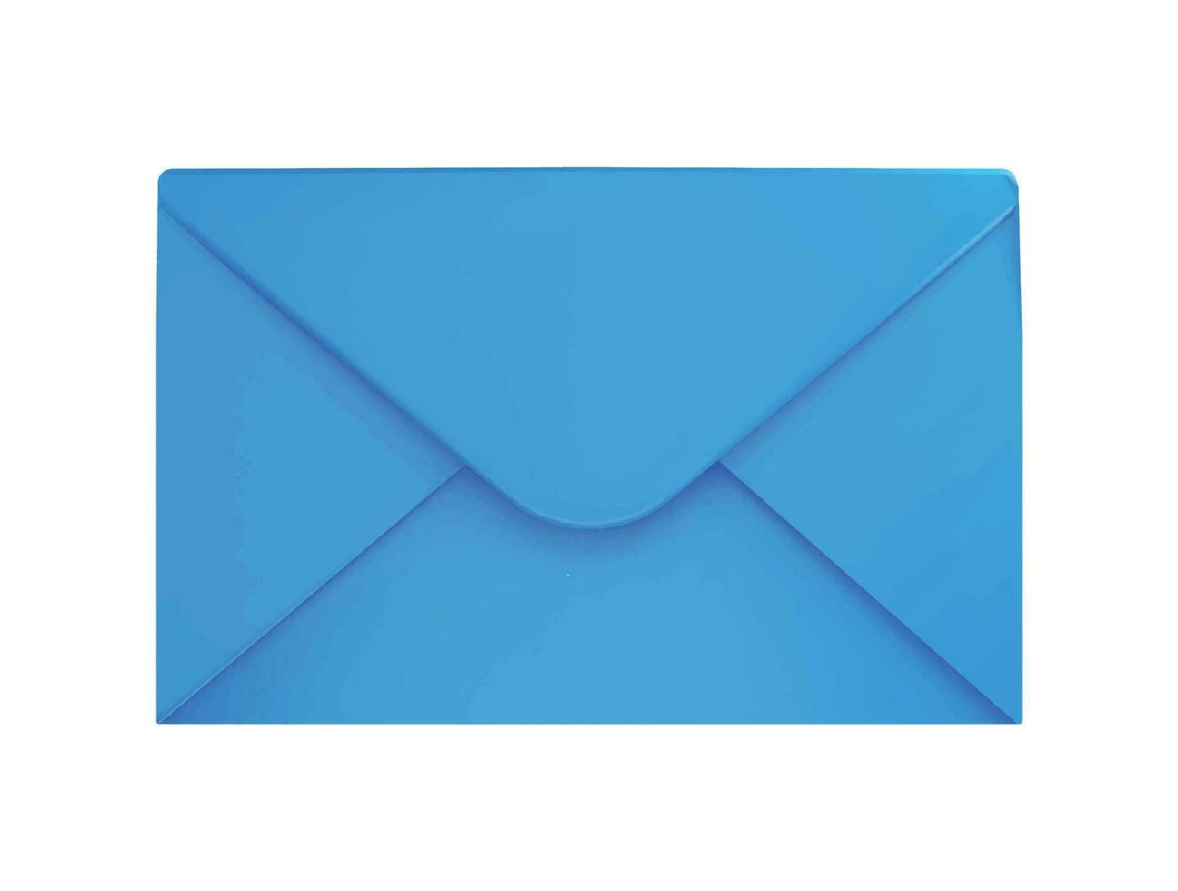 Photo letter 3d render open yellow envelope with empty paper card 3d vector icon illustration