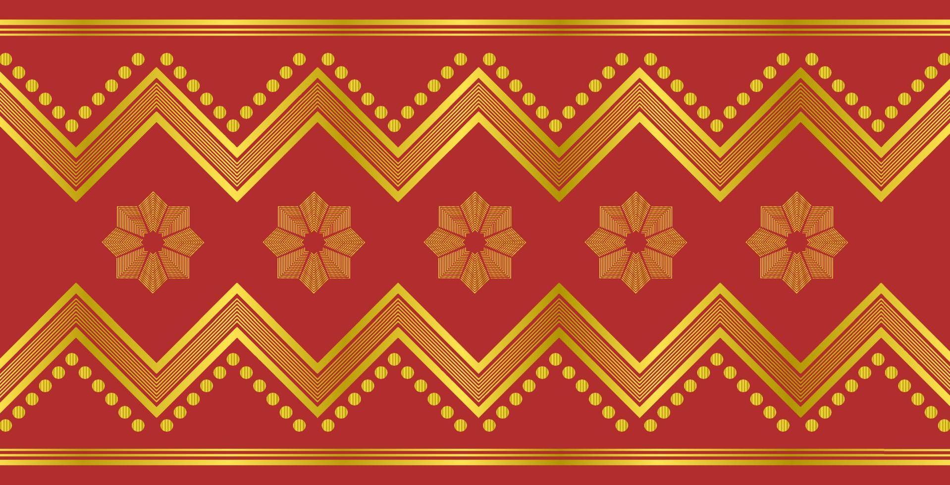 indonesio Songket tradicional motivo modelo vector