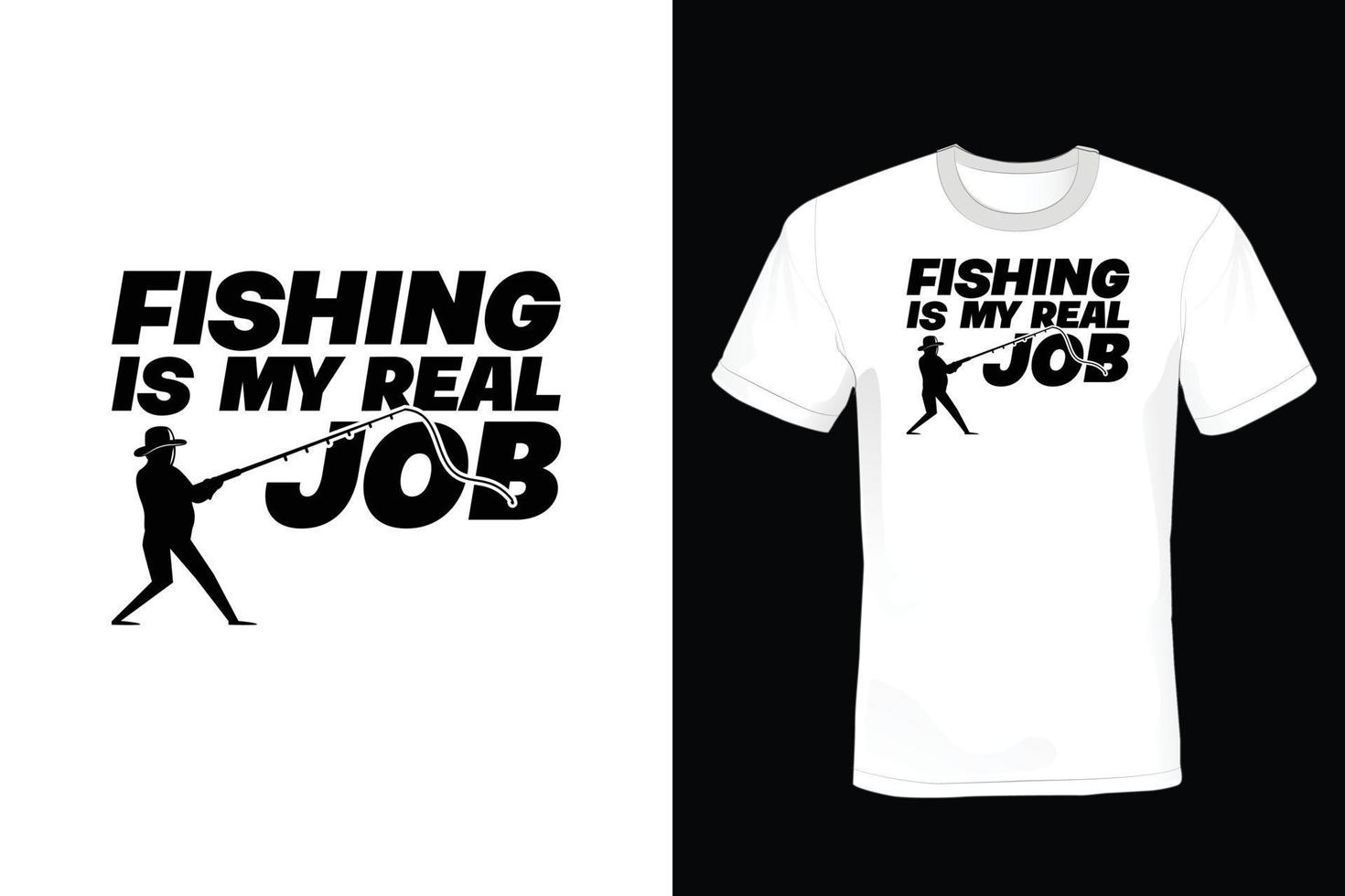 Fishing T shirt design, vintage, typography vector