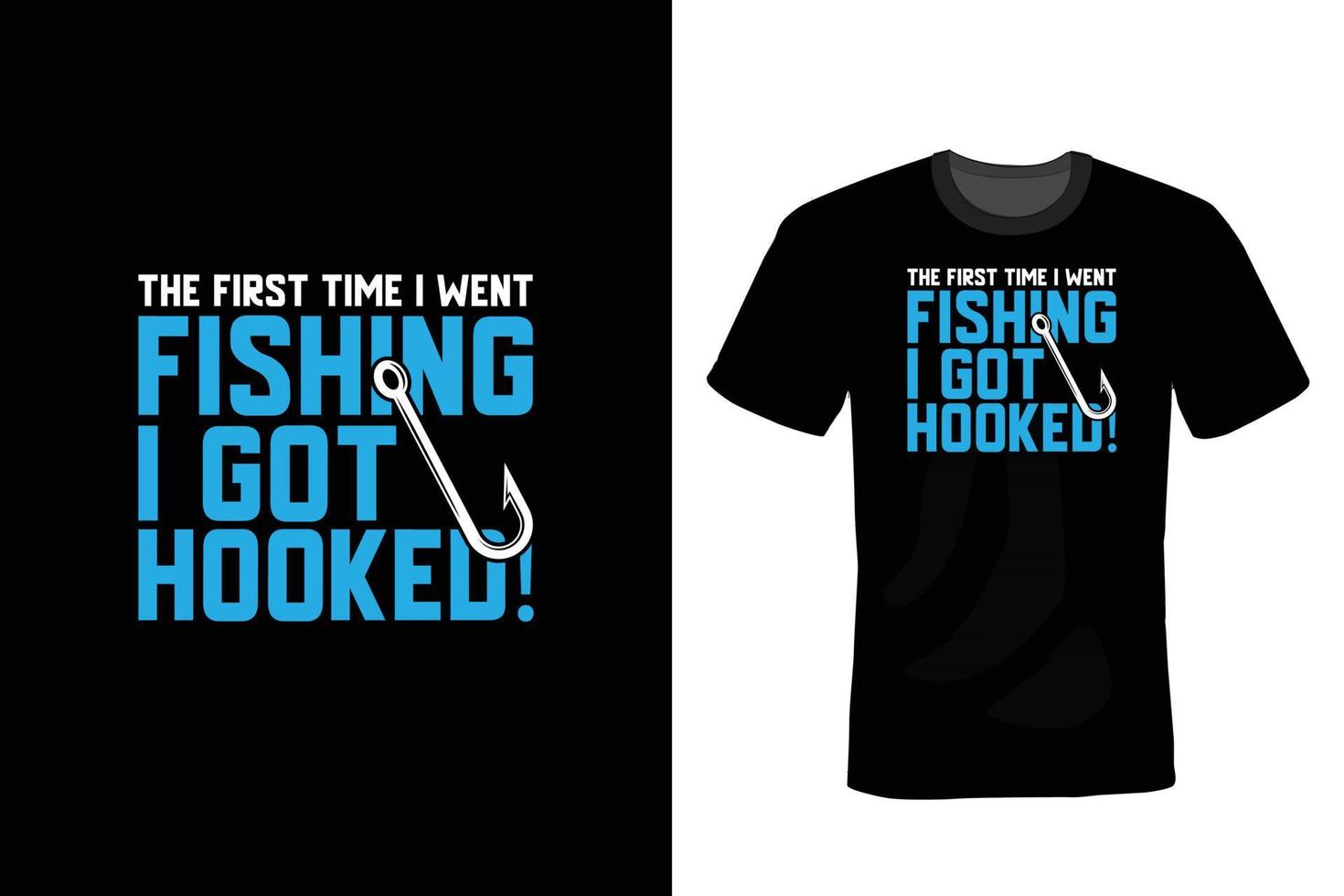 Fishing T shirt design, vintage, typography vector