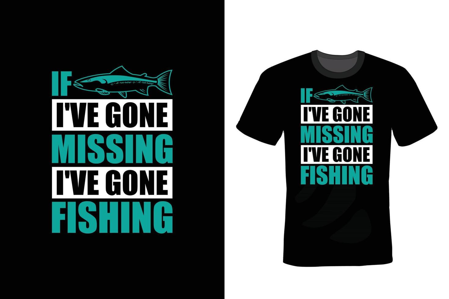 diseño de camiseta de pesca, vintage, tipografía vector