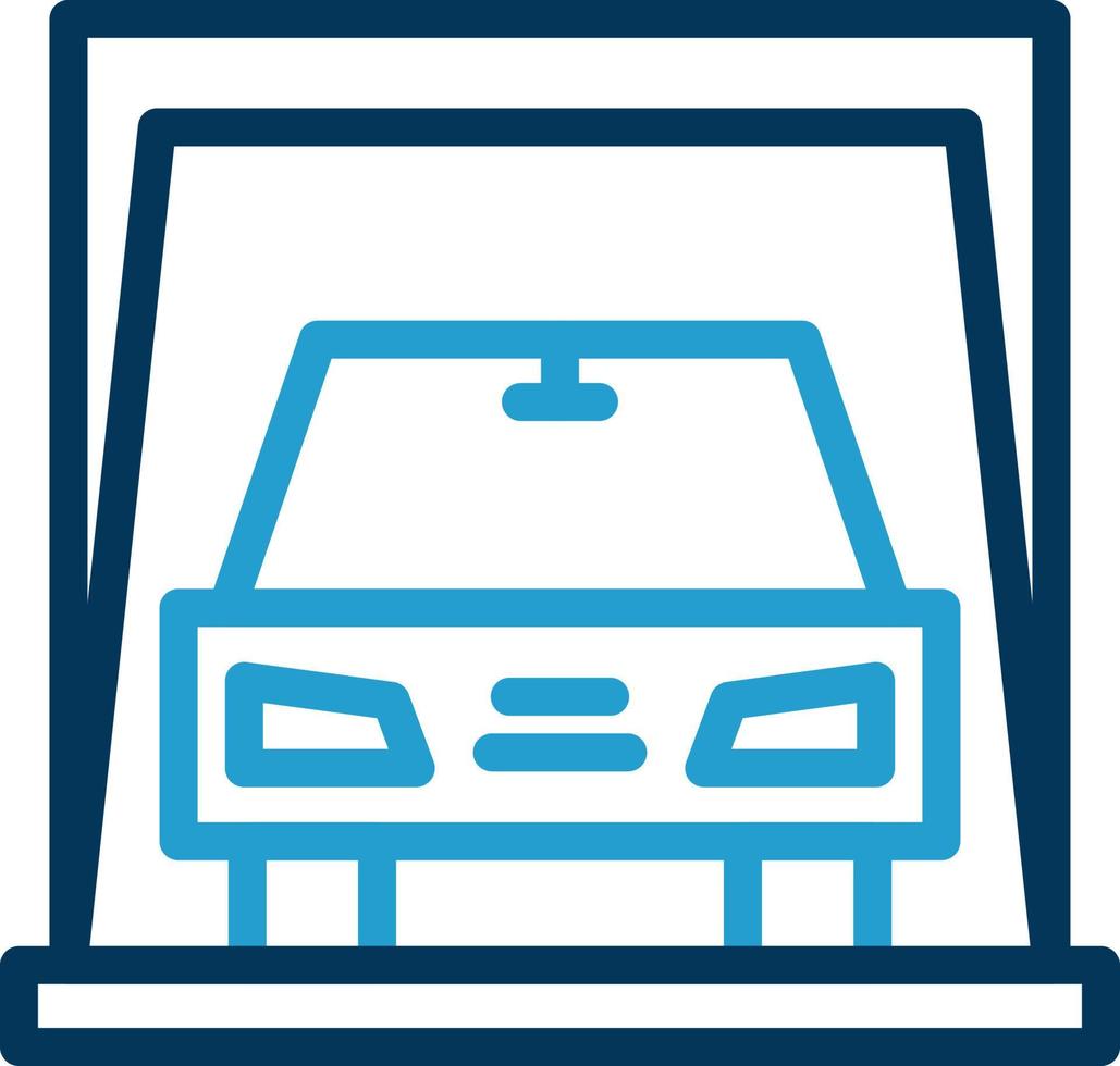 diseño de icono de vector de pantalla de coche