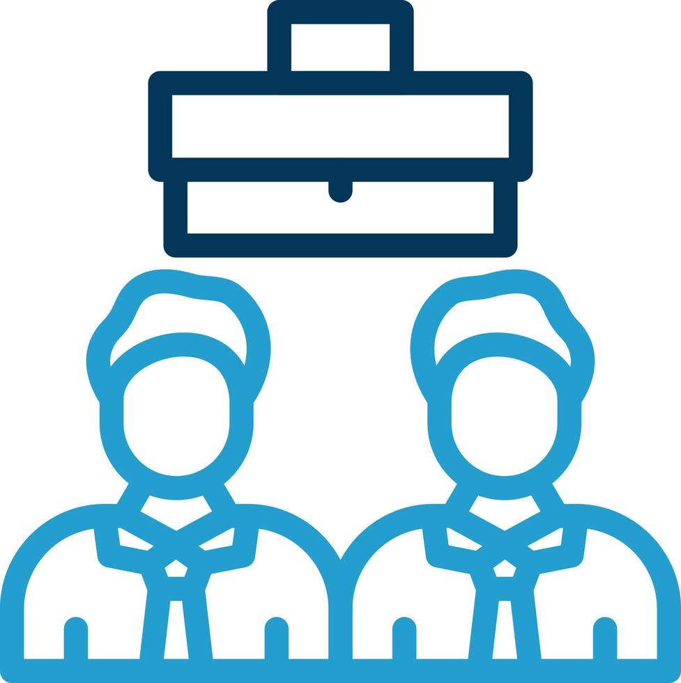 Business Team Vector Icon Design