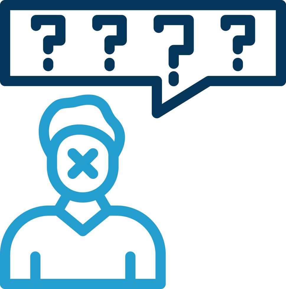 Gossip Vector Icon Design