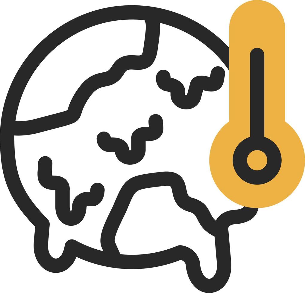 diseño de icono de vector de cambio climático