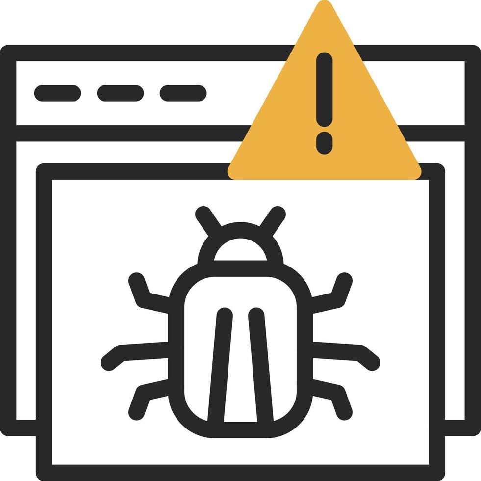 Infected Vector Icon Design
