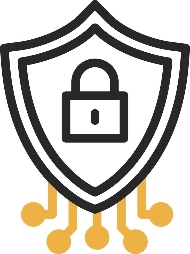 Cyber Security Vector Icon Design