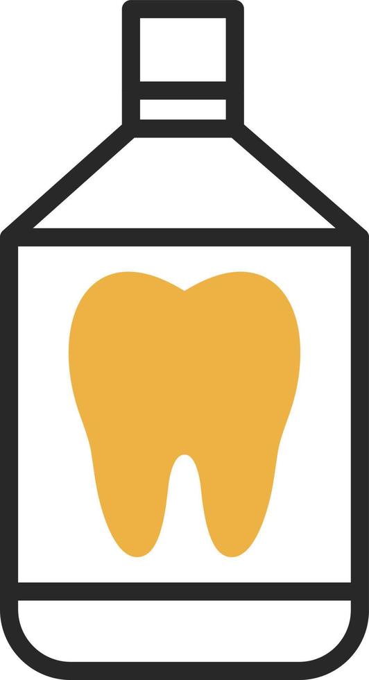 Mouthwash Vector Icon Design