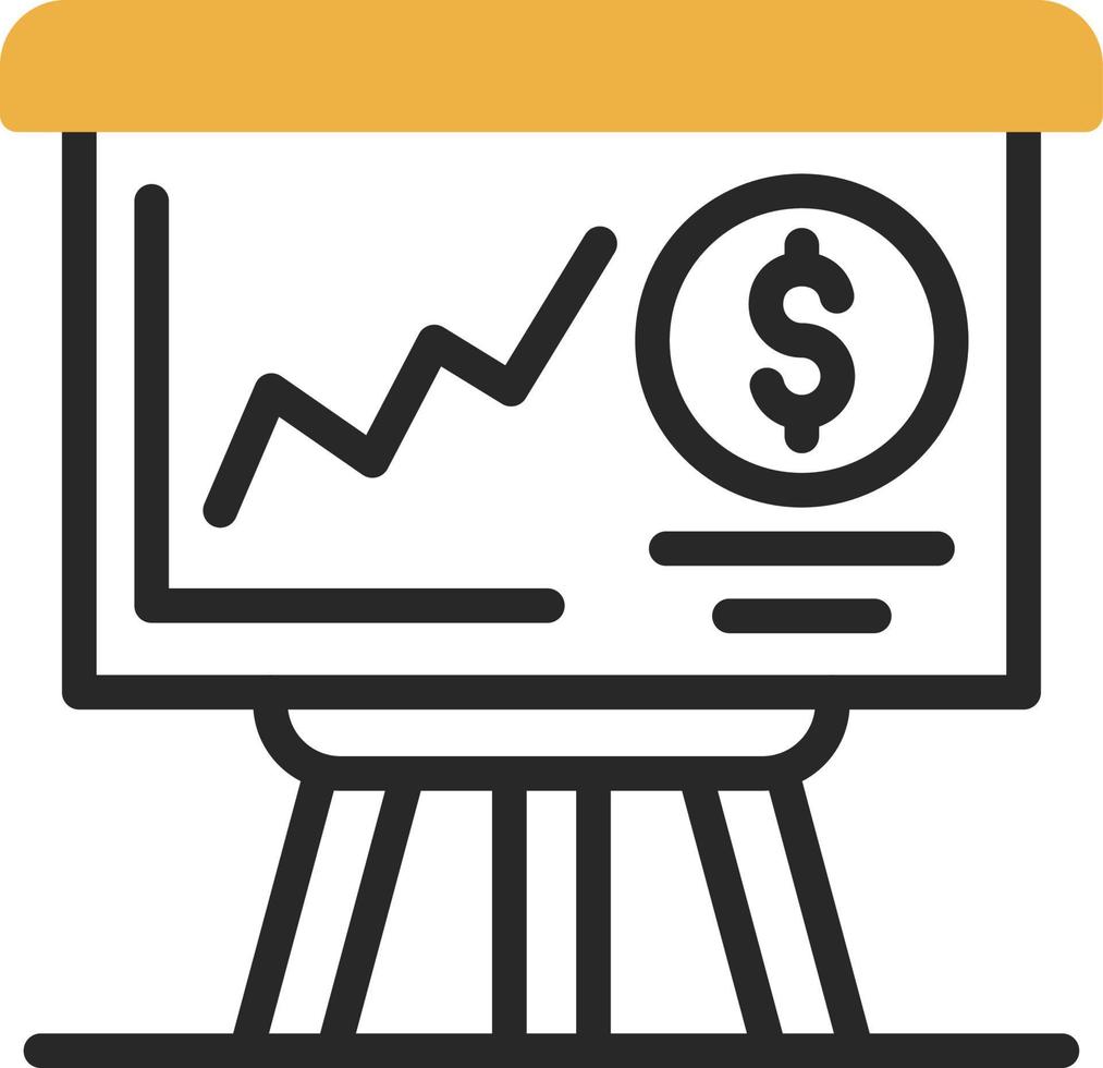 Presentation Vector Icon Design