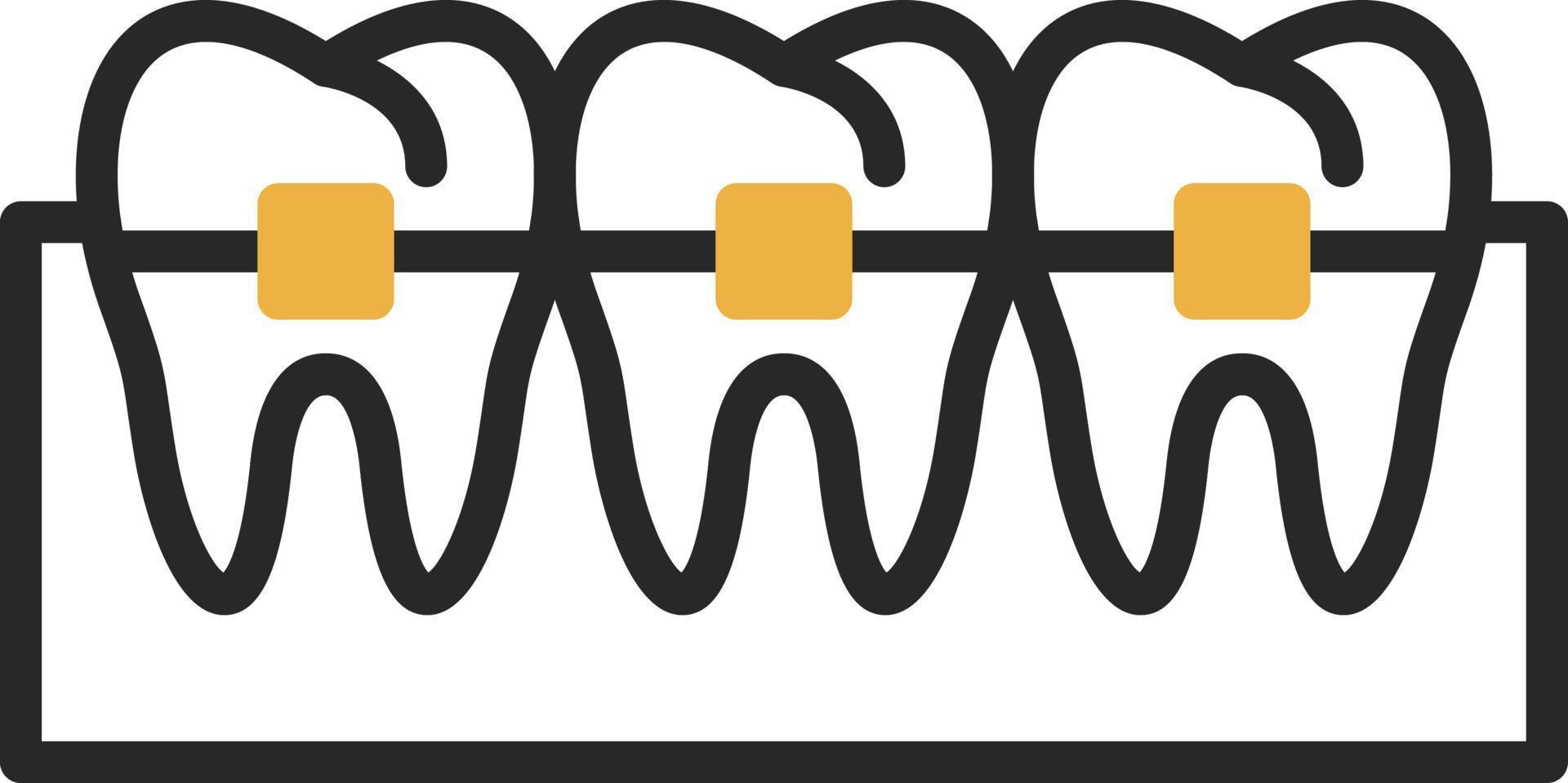 Braces Vector Icon Design