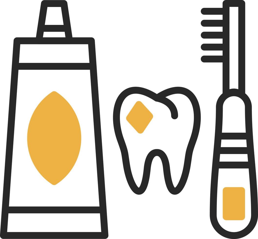 Dental Hygiene Vector Icon Design