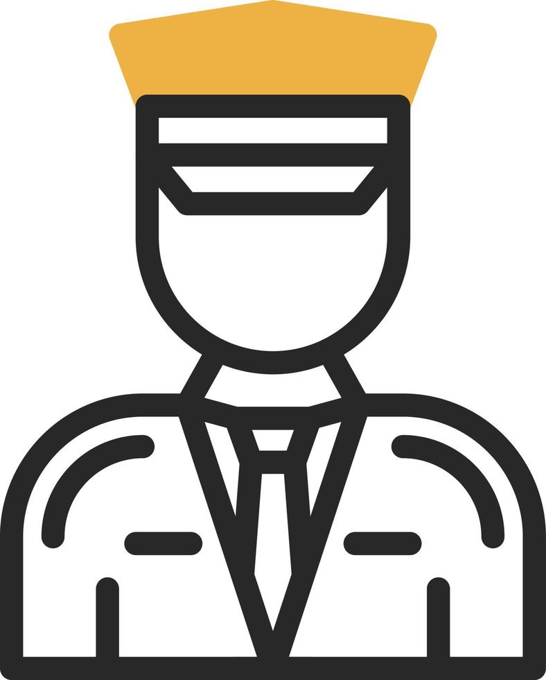 Pilot Vector Icon Design