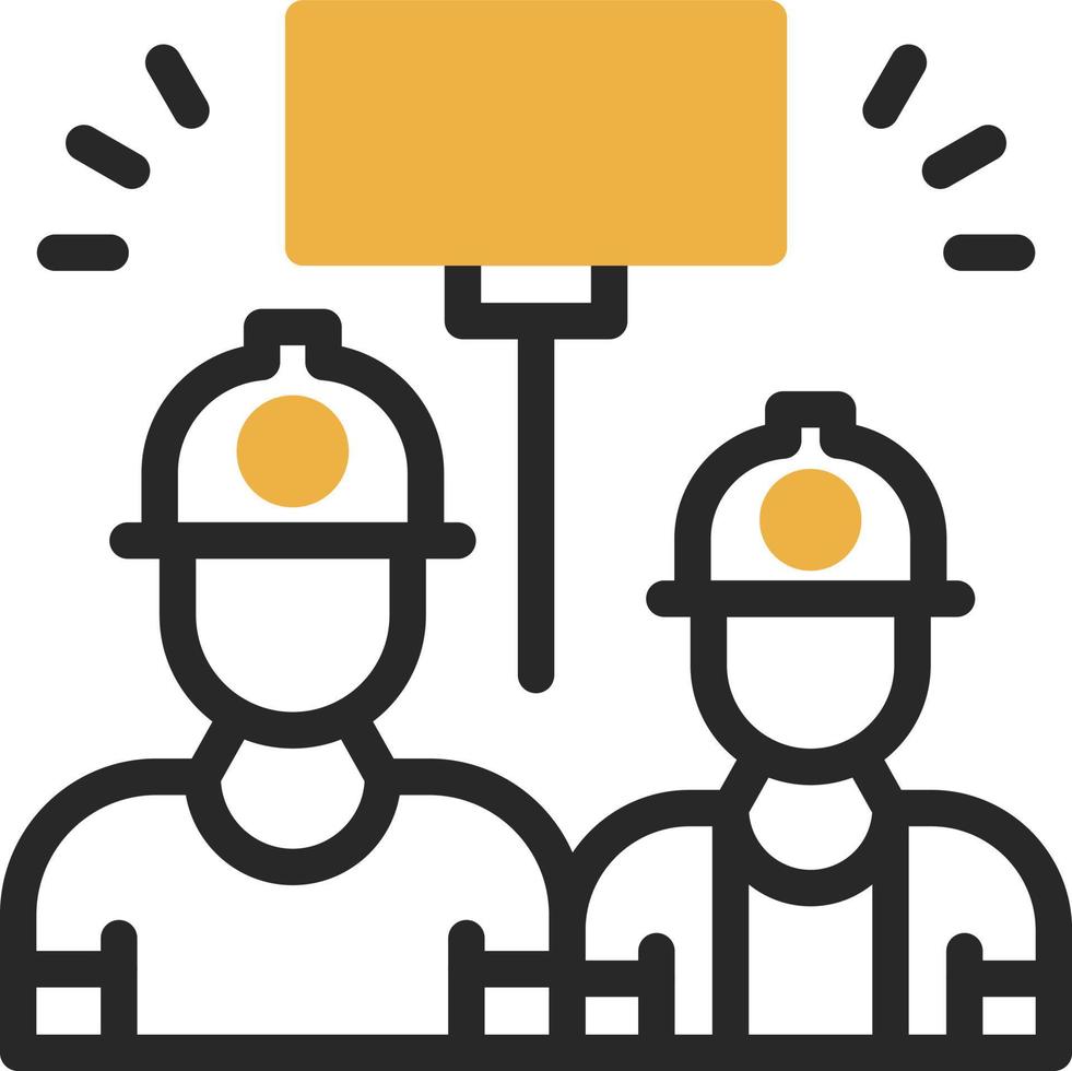 Protest Vector Icon Design