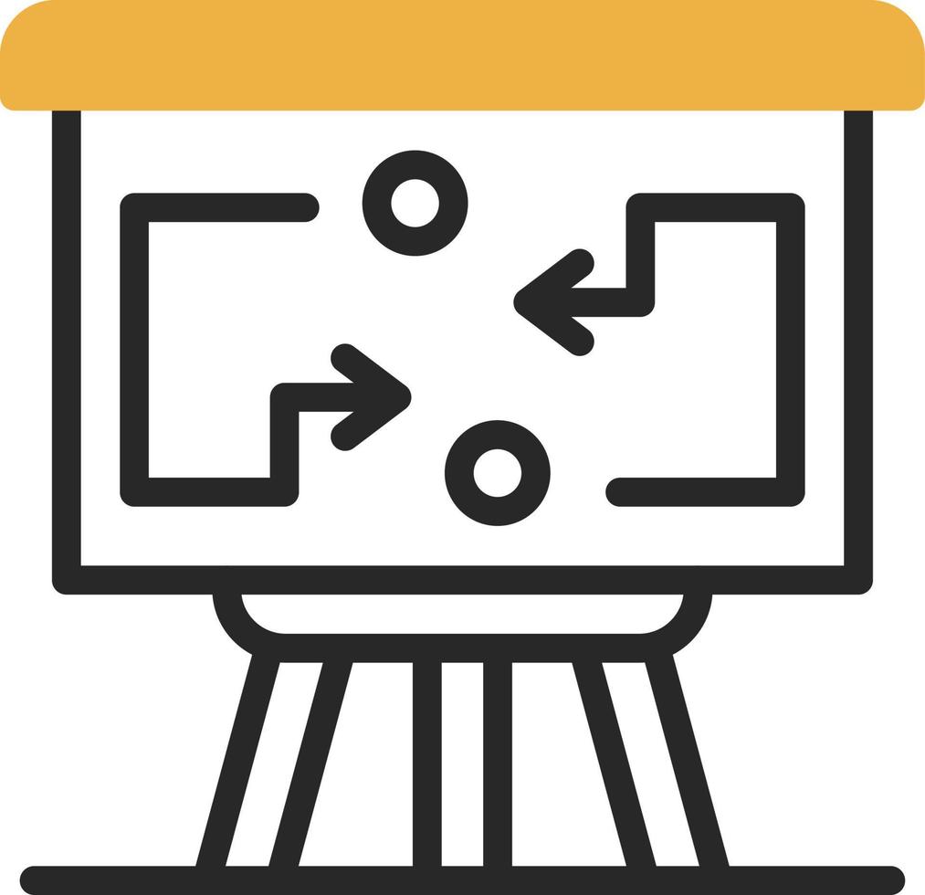 Workflow Vector Icon Design