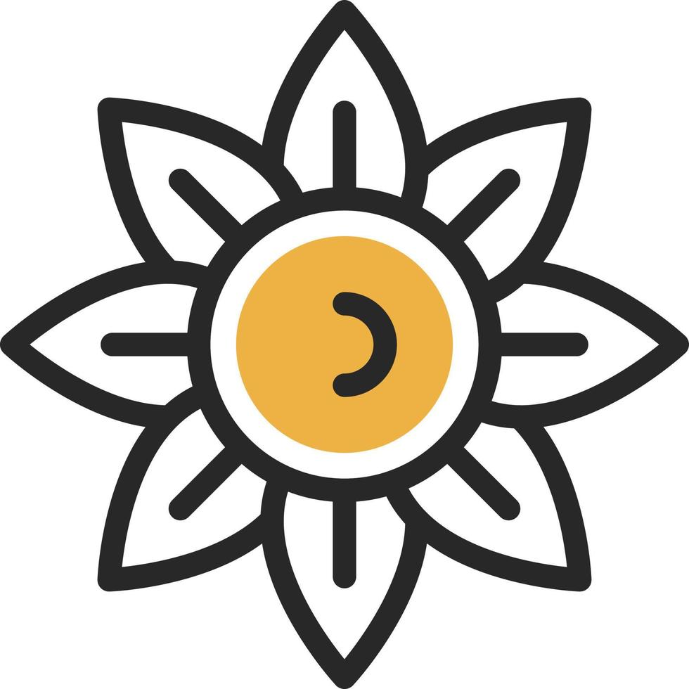 Flower Vector Icon Design
