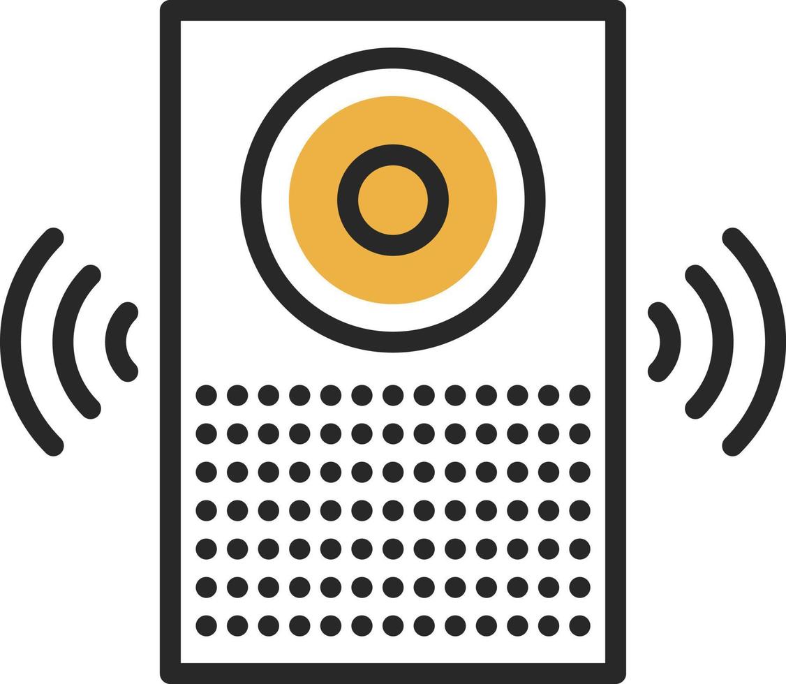 Smart Speaker Vector Icon Design
