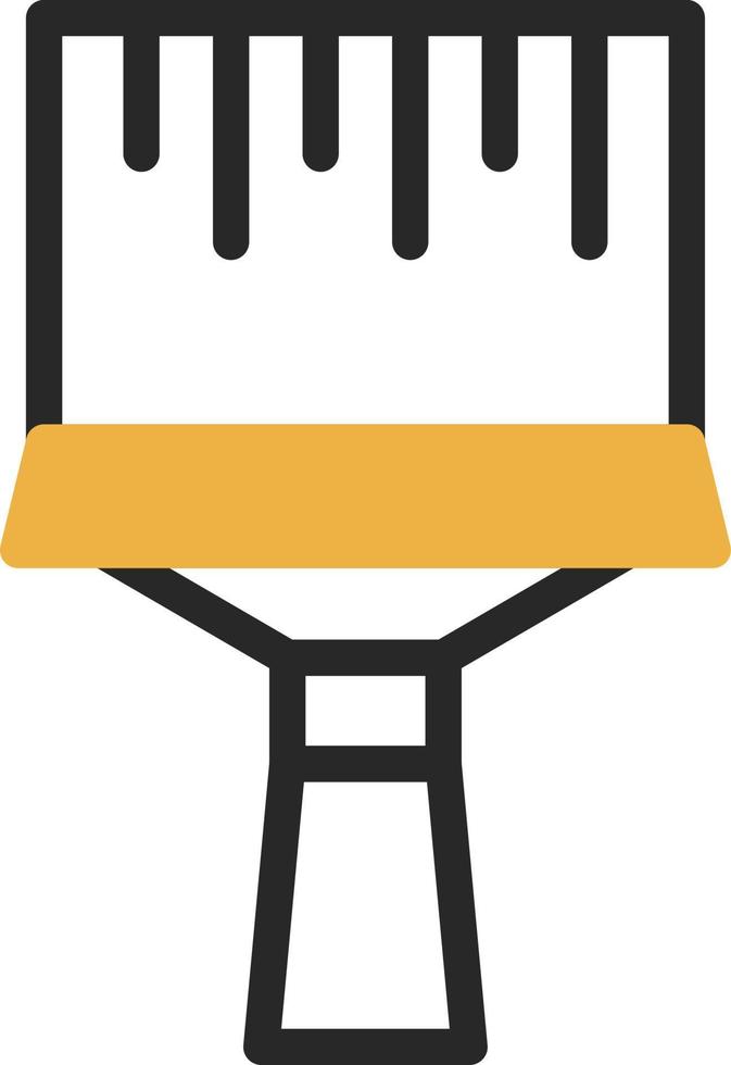 Paint Brush Vector Icon Design