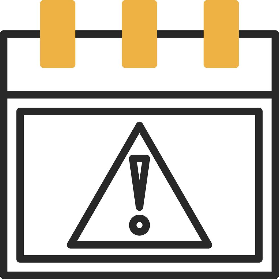 Alert Vector Icon Design