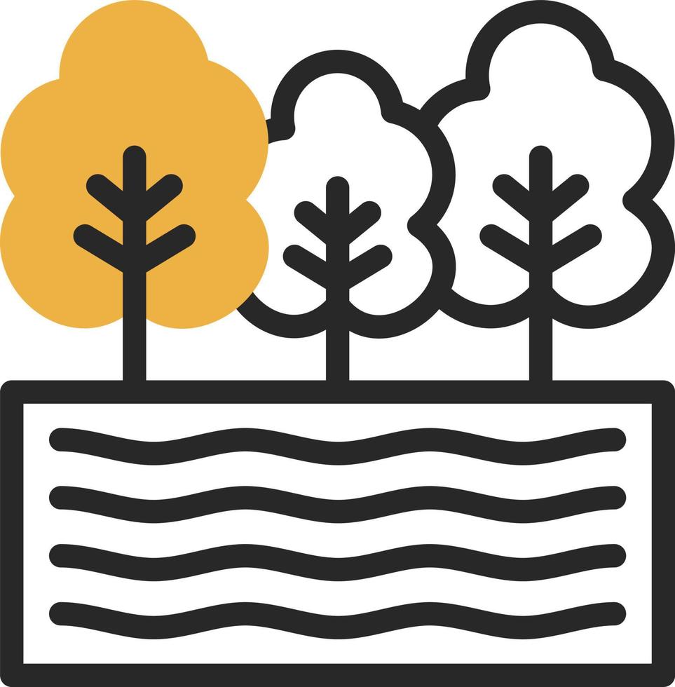 Lake Vector Icon Design