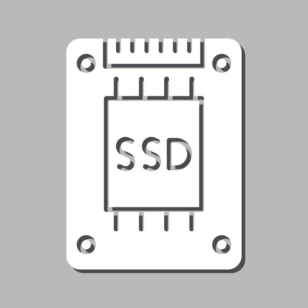 Ssd Vector Icon