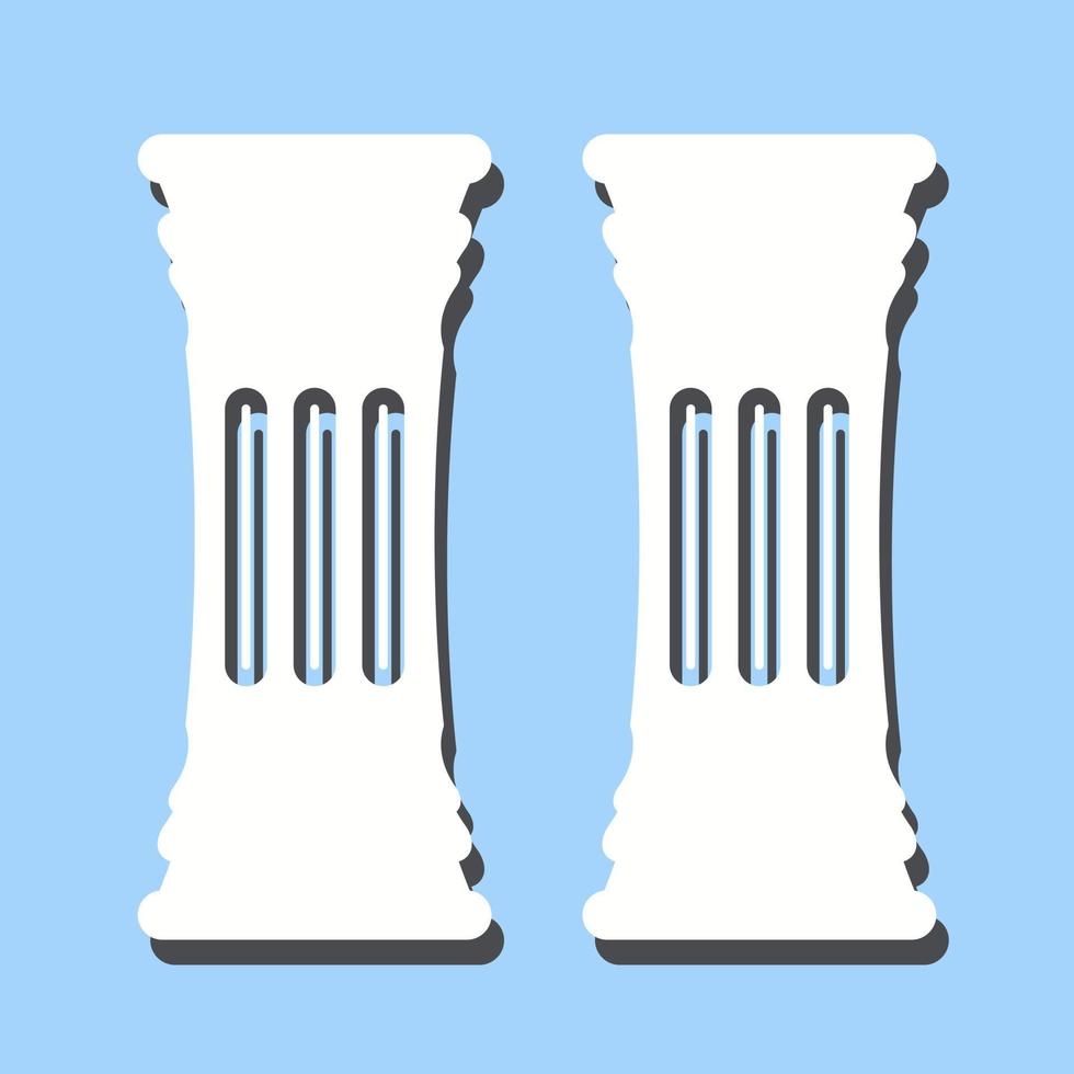 icono de vector de columna