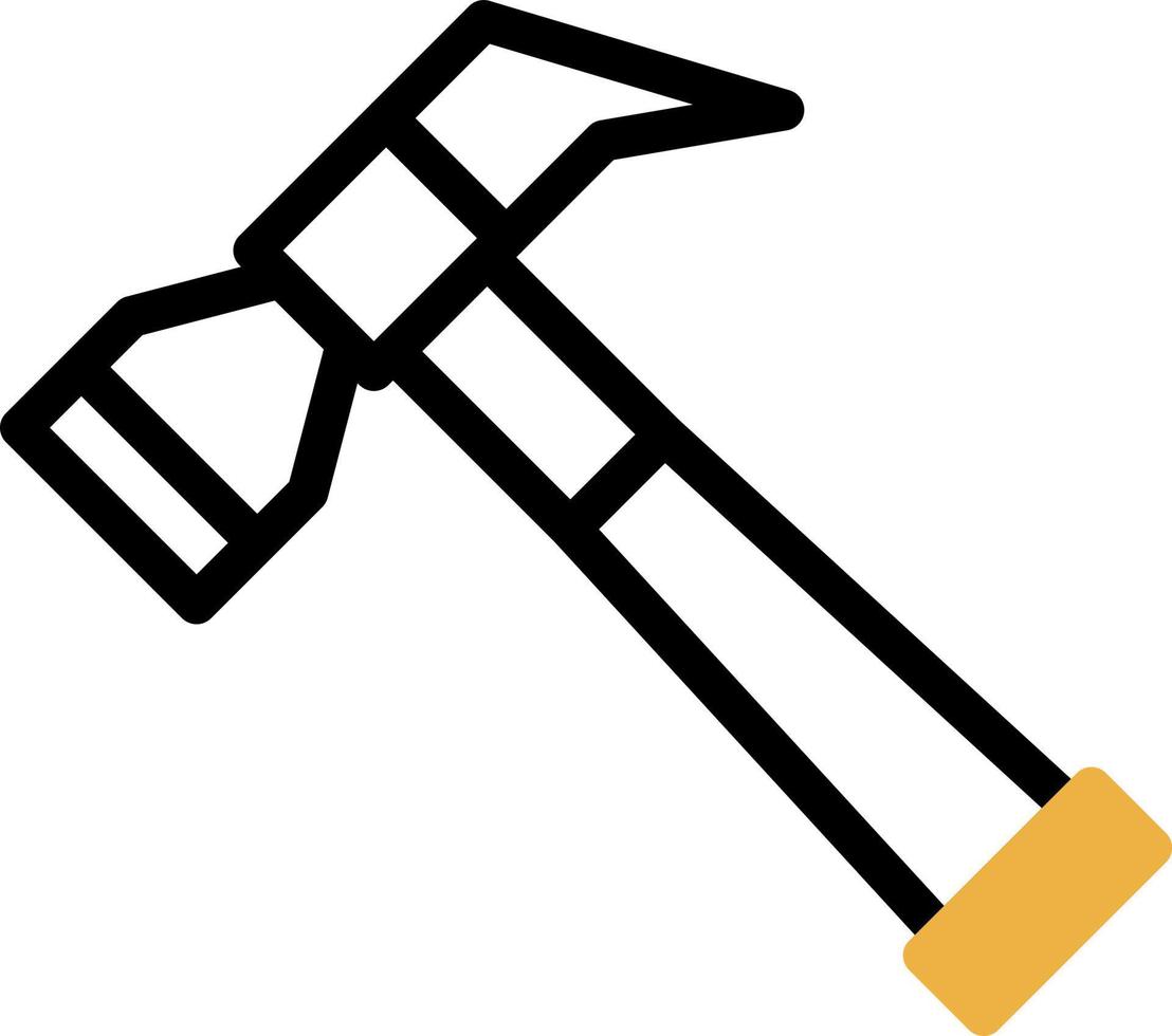 Hammer Vector Icon Design