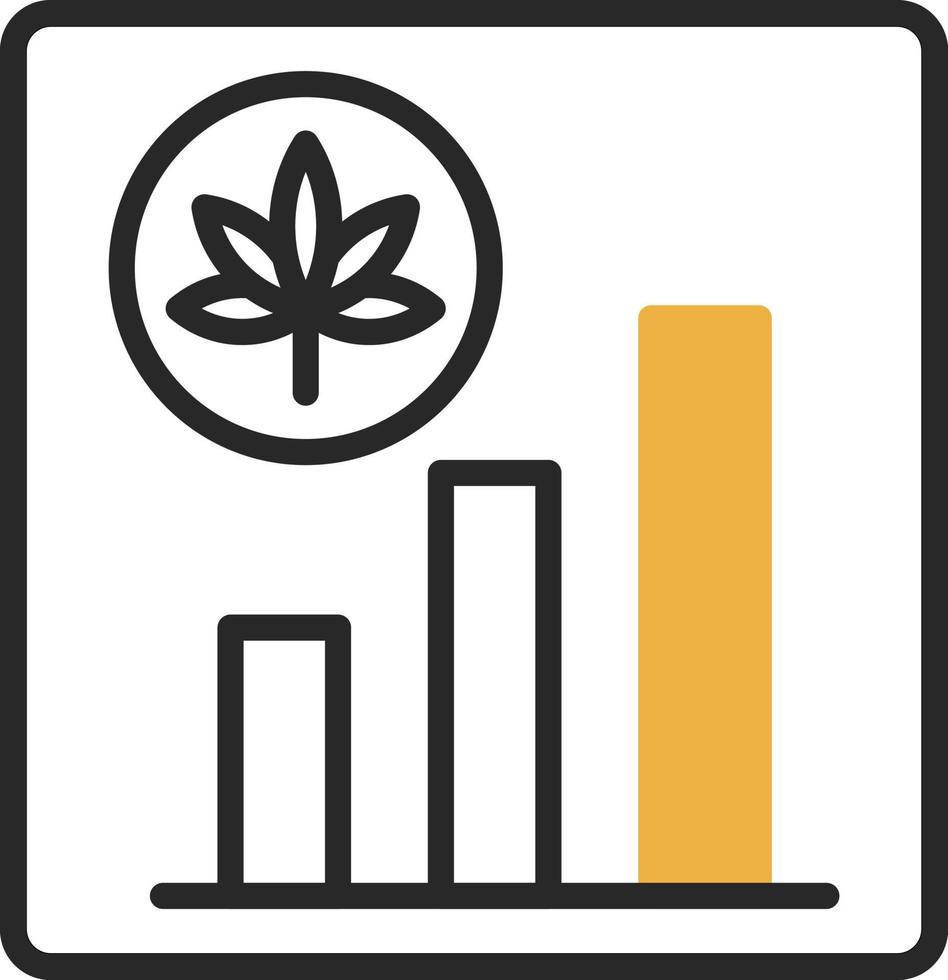 Marijuana Stocks Vector Icon Design