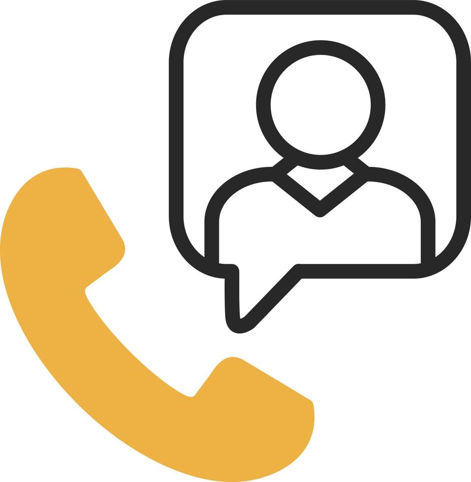 Cold Calling Vector Icon Design