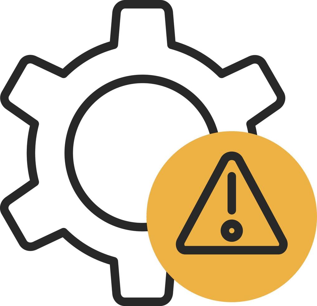 Risk Management Vector Icon Design