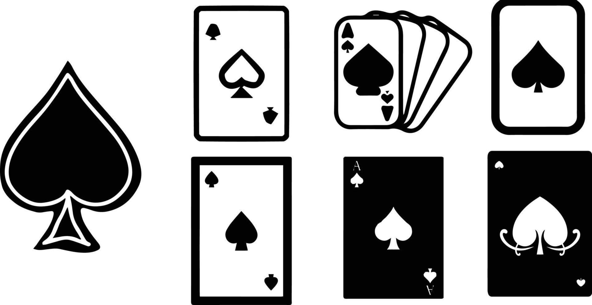 ace-of-spades-icon vector design.eps