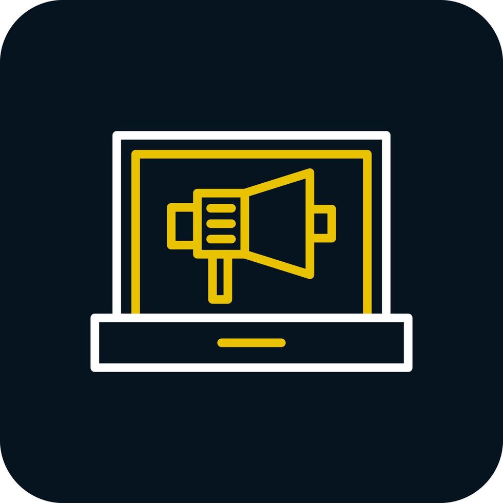 Online Pr Vector Icon Design