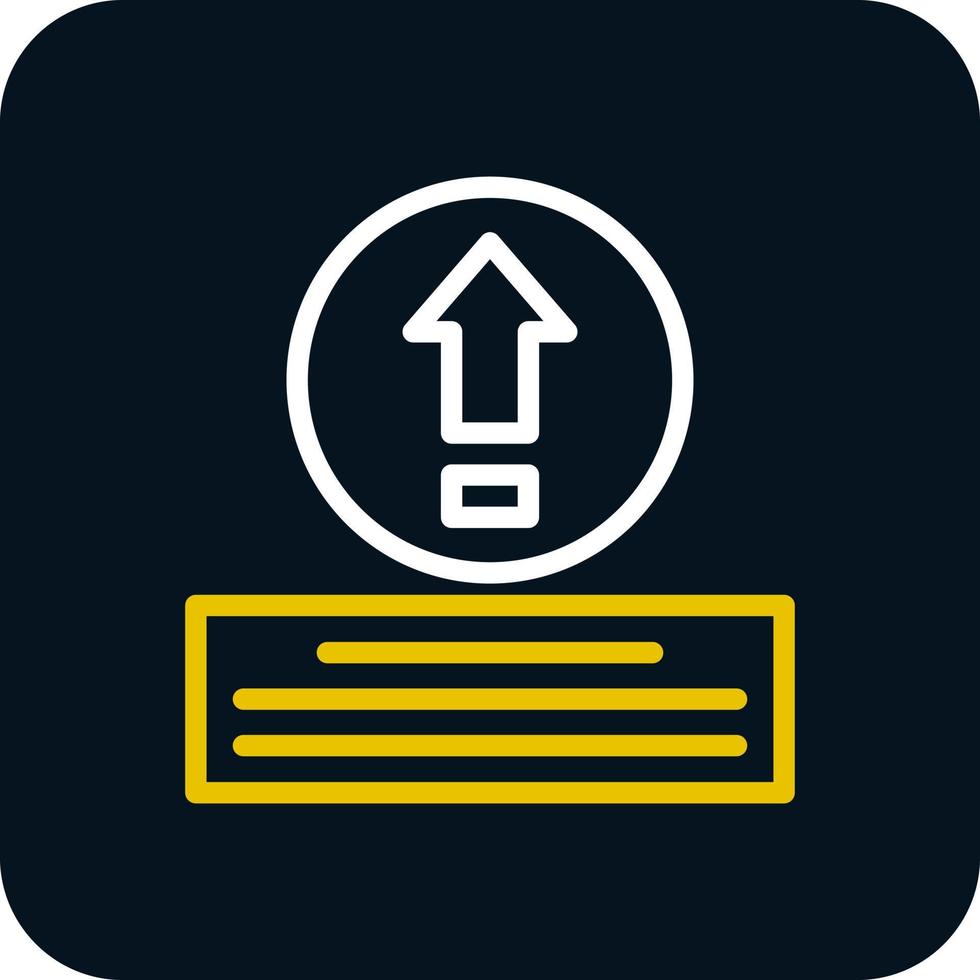 Get On Top Vector Icon Design