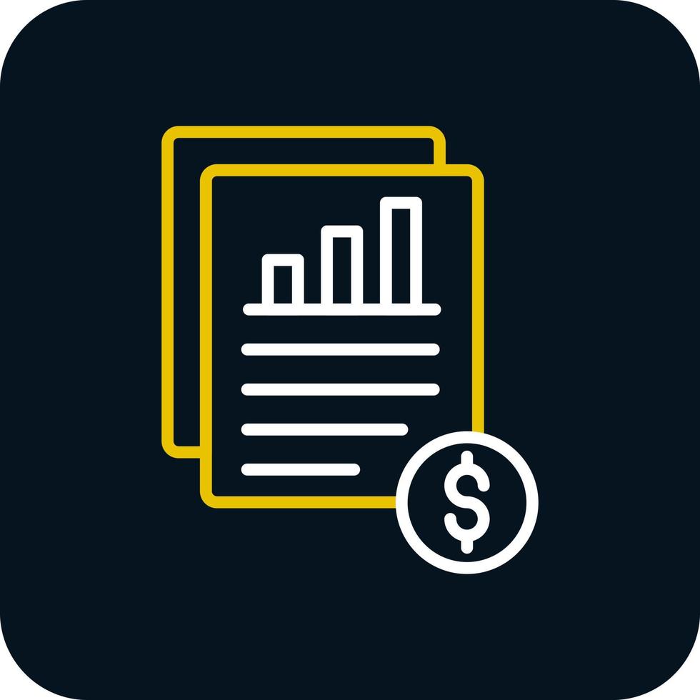Income Statement Vector Icon Design