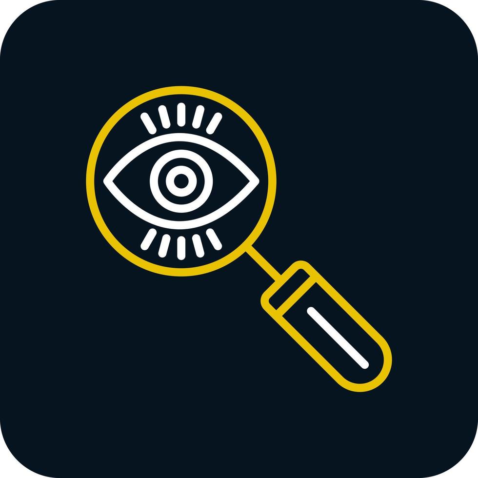 Observation Vector Icon Design