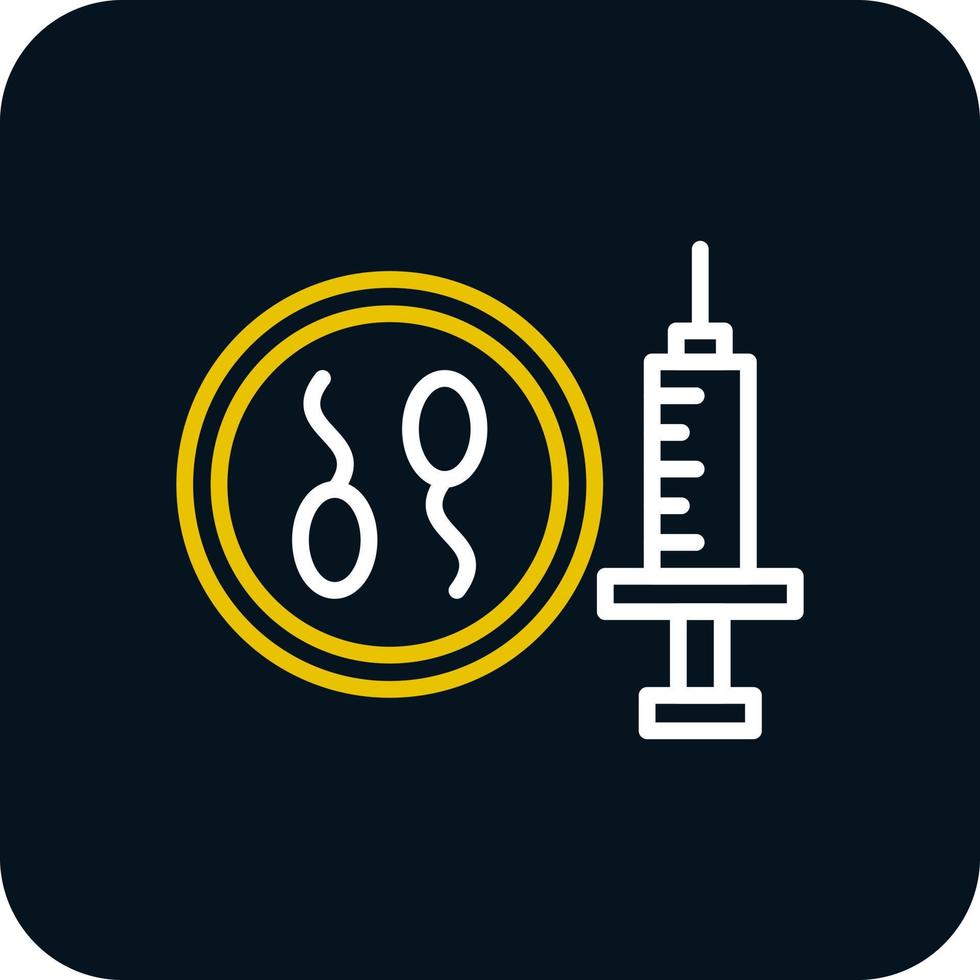 In Vitro Fertilization Vector Icon Design