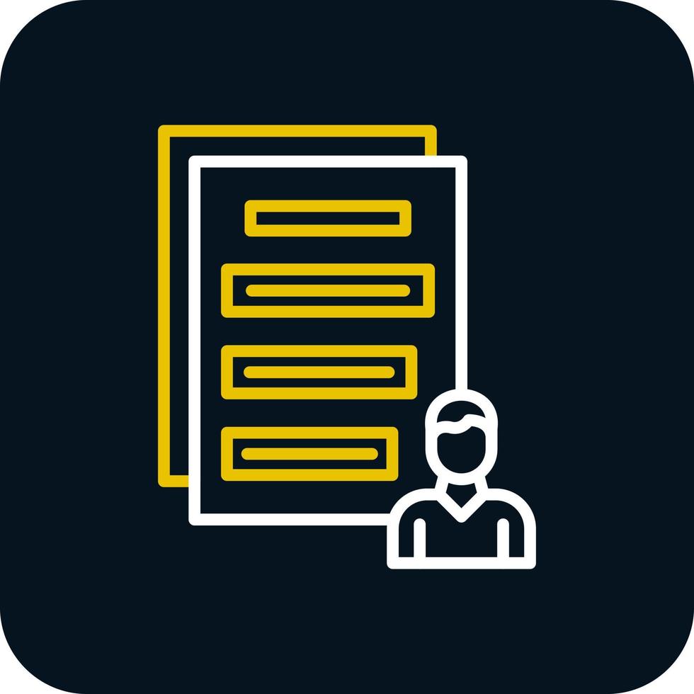 User Scenarios Vector Icon Design