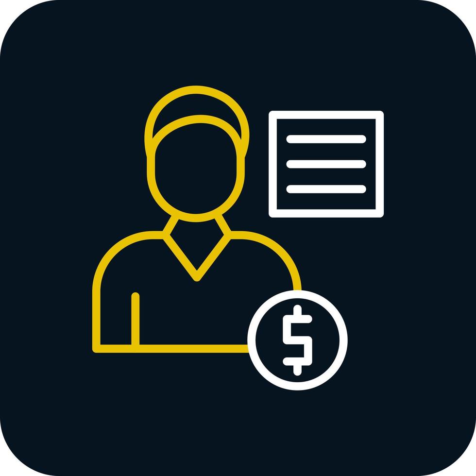 Employee Costs Vector Icon Design
