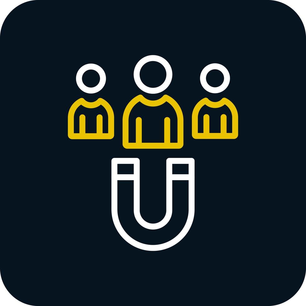 Lead Generation Vector Icon Design