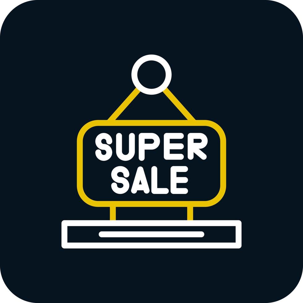 diseño de icono de vector de super venta