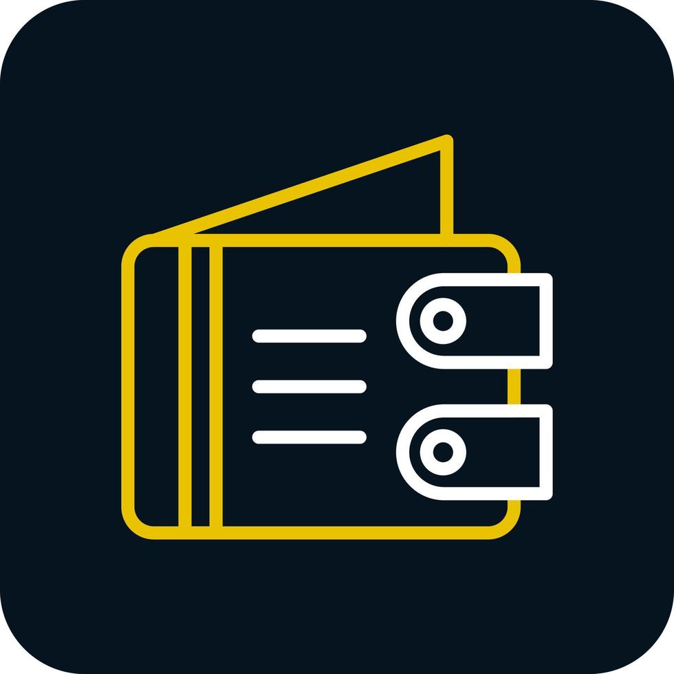 Wallet Vector Icon Design