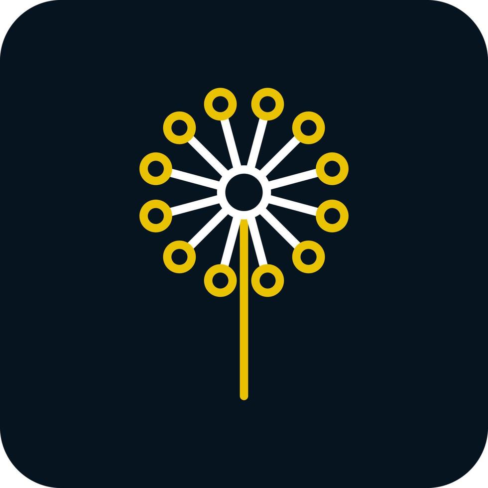 Dandelion Vector Icon Design