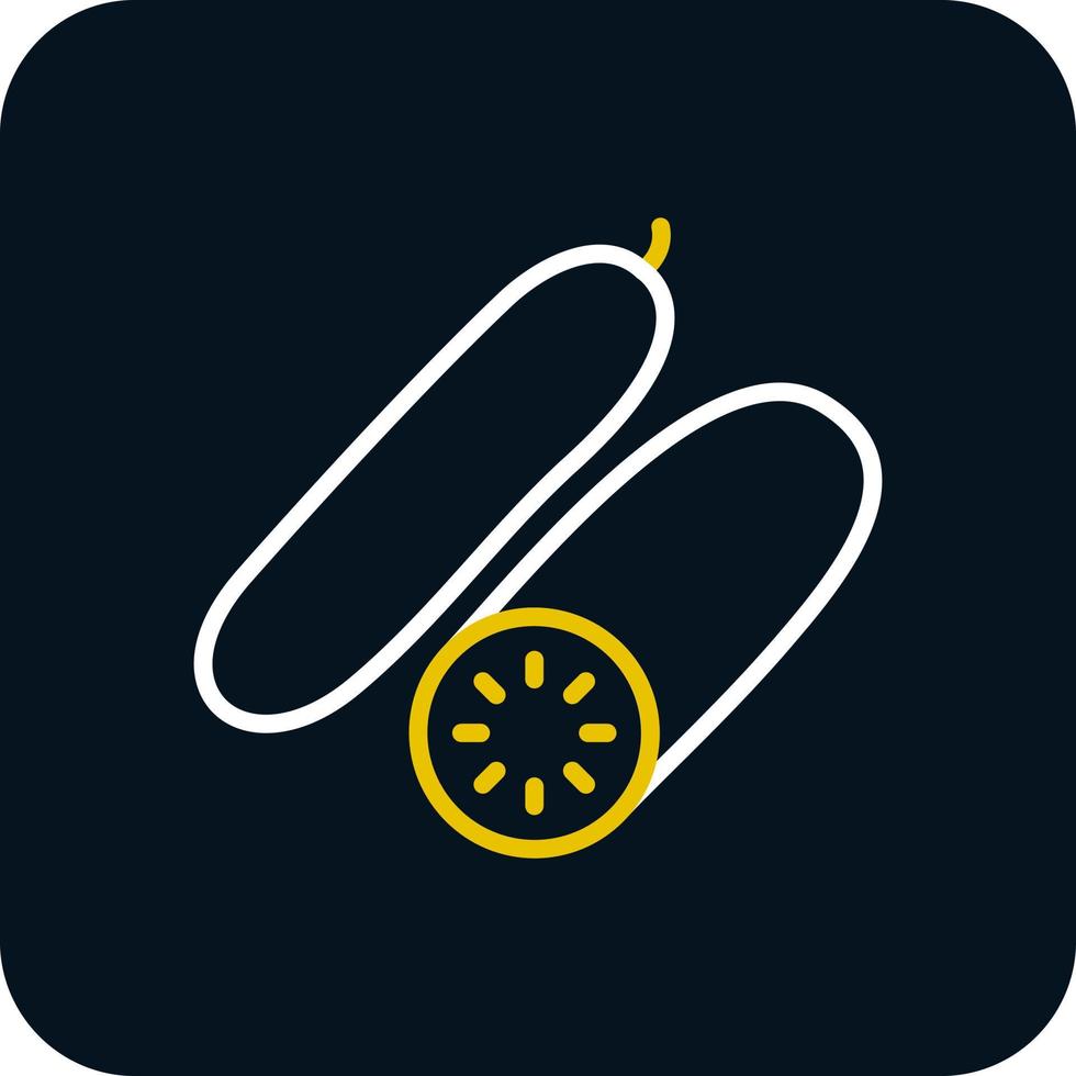 Cucumber Vector Icon Design