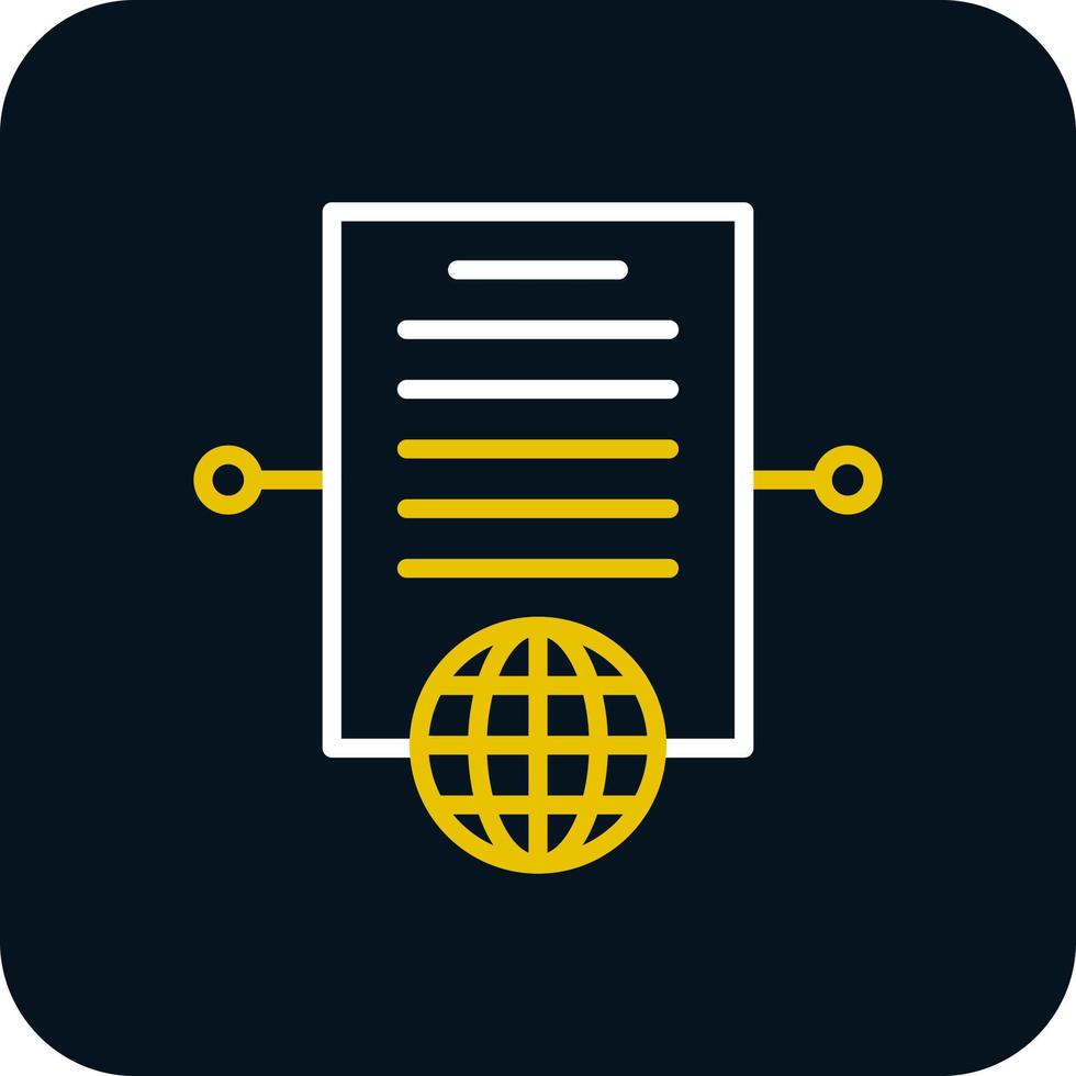 Binding Corporate Rules Vector Icon Design