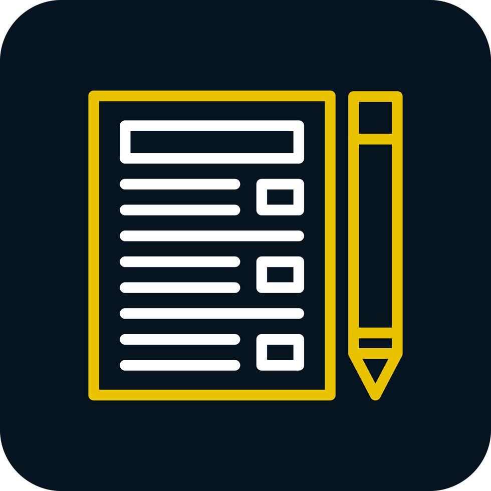 Task List Vector Icon Design