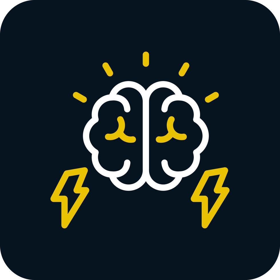 Brain Power Vector Icon Design