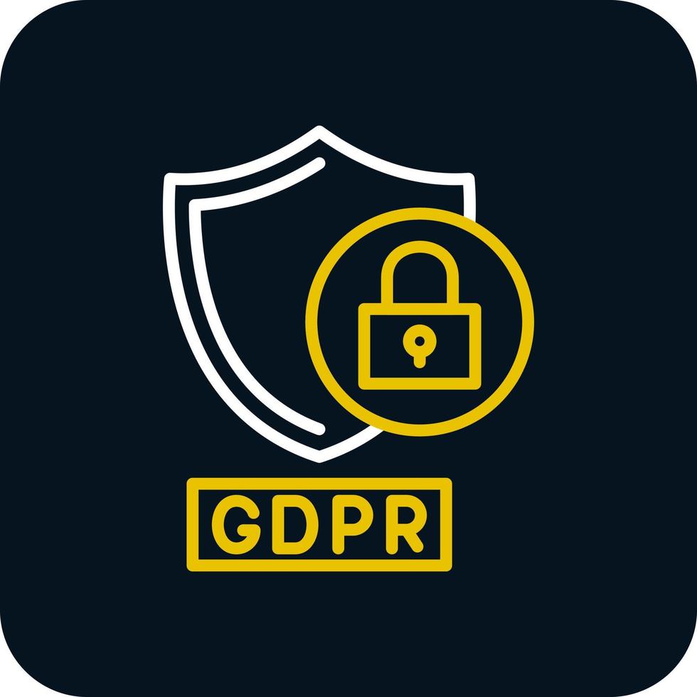 Gdpr Lawsuit Vector Icon Design
