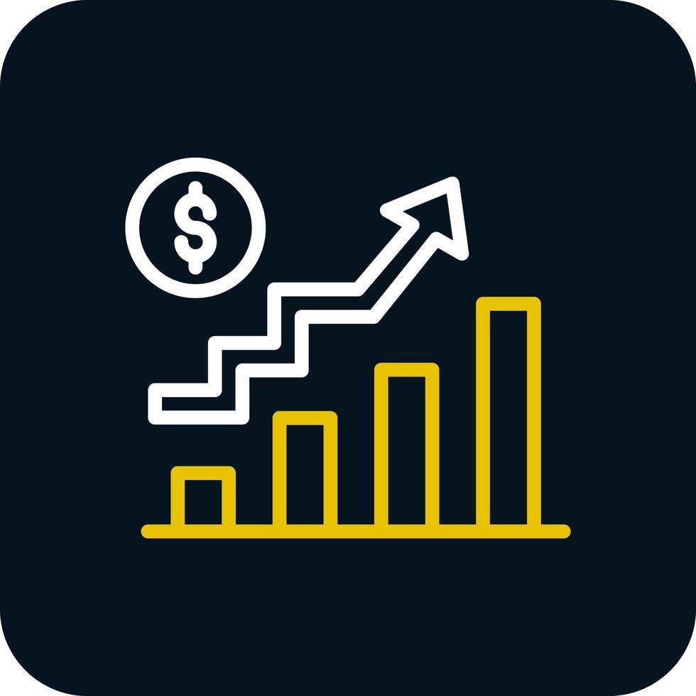 Increase Vector Icon Design