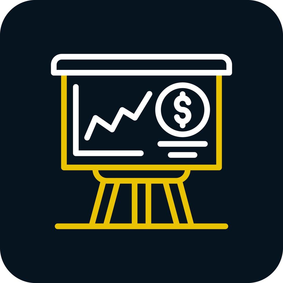 Presentation Vector Icon Design