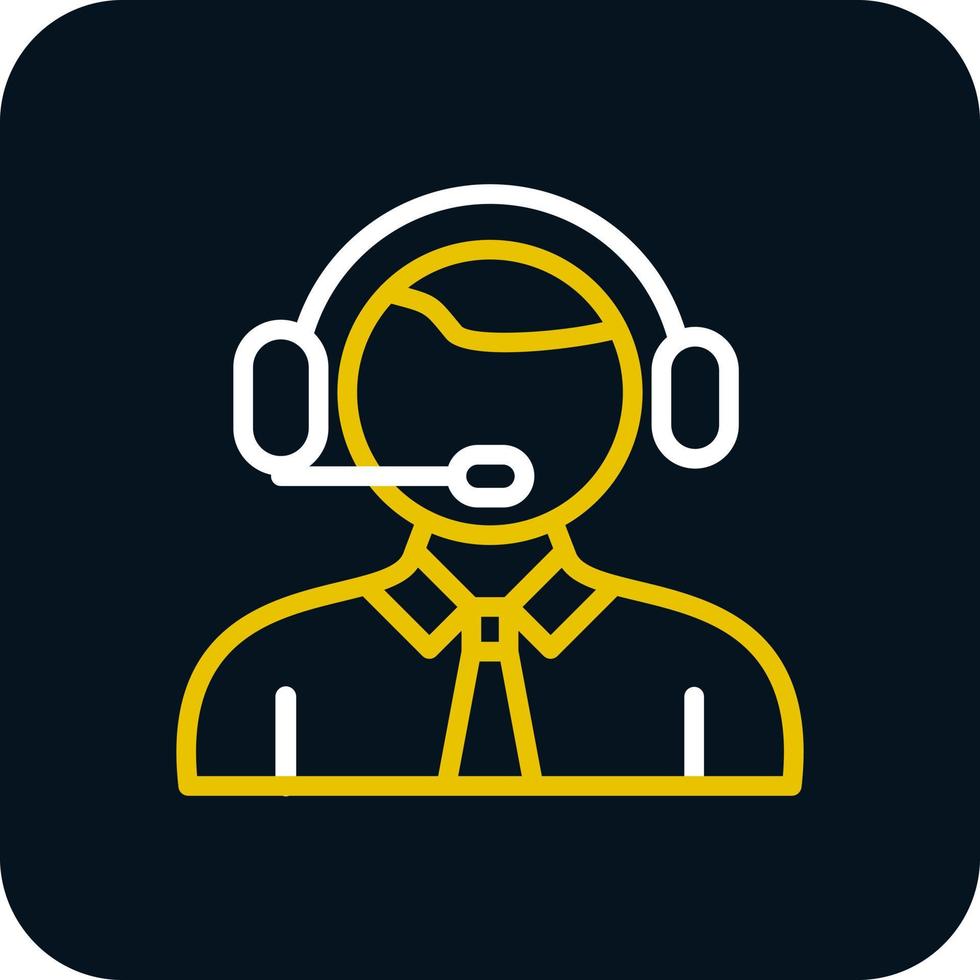 Customer Service Vector Icon Design